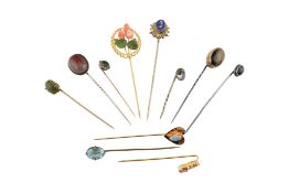 COLLECTION OF ASSORTED STCIK PINS