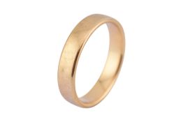 HALLMARKED 9CT GOLD BAND RING