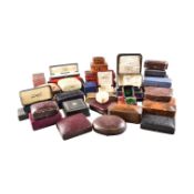 LARGE COLLECTION OF JEWELLERY BOXES