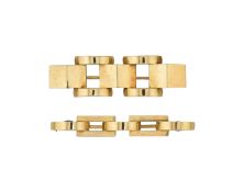 TWO RETRO 1940S TANK BROOCH PINS