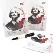 VALERIE LEON - MONTBLANC WRITERS EDITION, WILLIAM SHAKESPEARE PEN