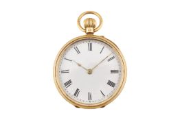 EDWARDIAN HALLMARKED 18CT GOLD POCKET WATCH