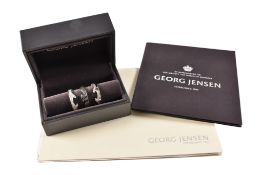 GEORG JENSEN 18CT GOLD & DIAMOND FUSION RING TRIO