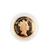 1986 HONG KONG TO COMMEMORATE THE ROYAL VISIT $1000 GOLD COIN