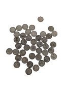COLLECTION OF BRITISH CIRCULATED SILVER ONE SHILLINGS