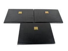 THE WESTMINSTER COLLECTION - THREE LIMITED EDITION COIN COVERS