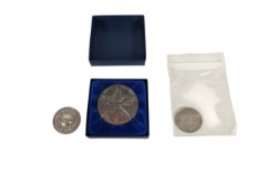 1898 UNITED STATES MORGAN DOLLAR & COMMEMORATIVE MEDALS