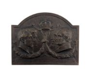 1903 BRONZE PRINCE ALBERT VISIT TO MARIEMONT MINES COMMEMORATIVE MEDALS