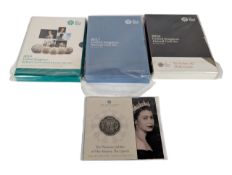 ROYAL MINT - THREE UK BRILLIANT UNCIRCULATED ANNUAL COIN SETS