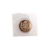 2002 QUEEN ELIZABETH II GOLDEN JUBILEE GOLD SOVEREIGN COIN