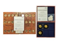 WINDSOR MINT - TWO COMMEMORATIVE COIN SETS