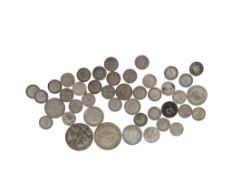 COLLECTION OF BRITISH CIRCULATED SILVER COINS
