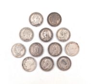 COLLECTION OF 19TH & 20TH CENTURY BRITISH SILVER COINS