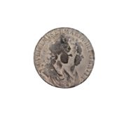 1689 WILLIAM & MARY SILVER HALF CROWN