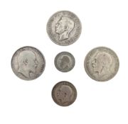 COLLECTION OF BRITISH CIRCULATED SILVER COINS