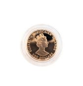 1989 PITCAIRN ISLANDS $250 DOLLAR GOLD PROOF COIN