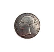 1845 QUEEN VICTORIA YOUNG HEAD CROWN