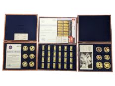 WINDSOR MINT - THREE COMMEMORATIVE COIN SETS