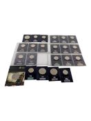 COLLECTION OF BRITISH COMMEMORATIVE & CIRCULATED COMMEMORATIVE COINS