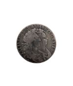 1689 WILLIAM & MARY SILVER HALF COIN