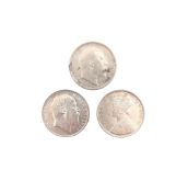 QUEEN VICTORIA INDIA ONE RUPEE & TWO EDWARD VII EXAMPLES
