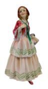 ROYAL DOULTON 1935 HAND PAINTED PORCELAIN FIGURE OF CLEMENCY