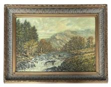 HENRY E. FOSTER (1921-2010) - GLEN ORCHY, SCOTLAND - 1976 OIL ON BOARD PAINTING