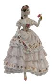 ROYAL WORCESTER PORCELAIN FIGURINE - THE FAIREST ROSE LIMITED EDITION