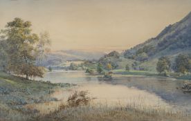 ELLIOTT HENRY MARTEN (19TH/20TH CENTURY) - WATERCOLOUR ON PAPER PAINTING