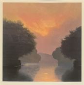 LAWRENCE COULSON (B. 1962) - FIRE & WATER, 2004 - LIMITED EDITION GICLEE PRINT