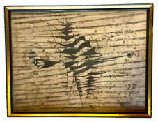 JOHNNY FRIEDLAENDER (1912-1992) - UNTITLED ABSTRACT - AQUATINT ETCHING ON PAPER