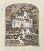 GRAHAM CLARKE (B. 1941) - RUFUS SPRATLING CHRONICLE - SIGNED LIM. ED. ETCHING