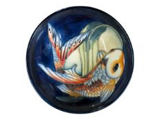 TRIAL (MOORCROFT) - CARP FISH CERAMIC BOWL