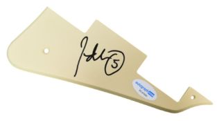 JOHN 5 (GUITARIST) - SIGNED GUITAR SCRATCHPLATE - ACOA