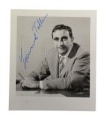 SCIENCE / HYDROGEN BOMB - EDWARD TELLER (D.2003) - SIGNED PHOTOGRAPH