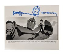THE IRON GIANT - FILM STILL SIGNED BY RICHARD BAZLEY
