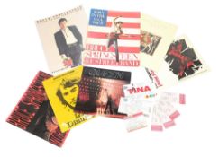 CONCERT PROGRAMMES - SPRINGSTEEN, QUEEN ETC
