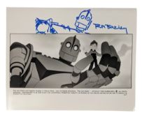 THE IRON GIANT - FILM STILL SIGNED BY RICHARD BAZLEY