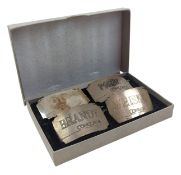 BRISTISH AIRWAYS - SET OF FOUR HALLMARKED SILVER DECANTER LABELS