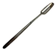 18TH CENTURY GEORGE III HALLMARKED SILVER MARROW SPOON