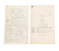 THE GOON SHOW – BBC COMEDY SHOW 1951-1960 - ORIGINAL RECORDING SCRIPT