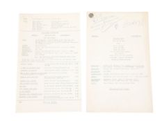 THE GOON SHOW – BBC COMEDY SHOW 1951-1960 - ORIGINAL RECORDING SCRIPT