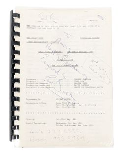 ONLY FOOLS & HORSES - THE JOLLY BOYS' OUTING - PAUL BARBER'S SCRIPT