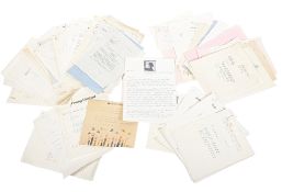 SID COLIN COLLECTION – ASSORTED LETTERS