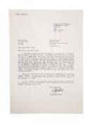 REG VARNEY'S ESTATE - LETTER FROM SPIKE MILLIGAN