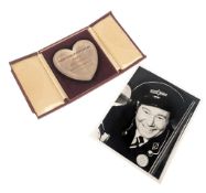 REG VARNEY'S ESTATE - ORIGINAL SILVER ITV PERSONALITY OF THE YEAR AWARD
