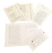 WOLF HALL (2024) - PRODUCTION PROP LETTERS FROM THE POLE FAMILY