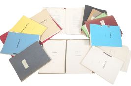 SID COLIN COLLECTION - ASSORTED SCRIPTS