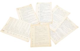 SID COLIN COLLECTION - PETER SELLERS SCRIPTS