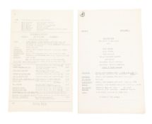 THE GOON SHOW – BBC COMEDY SHOW 1951-1960 - ORIGINAL RECORDING SCRIPT